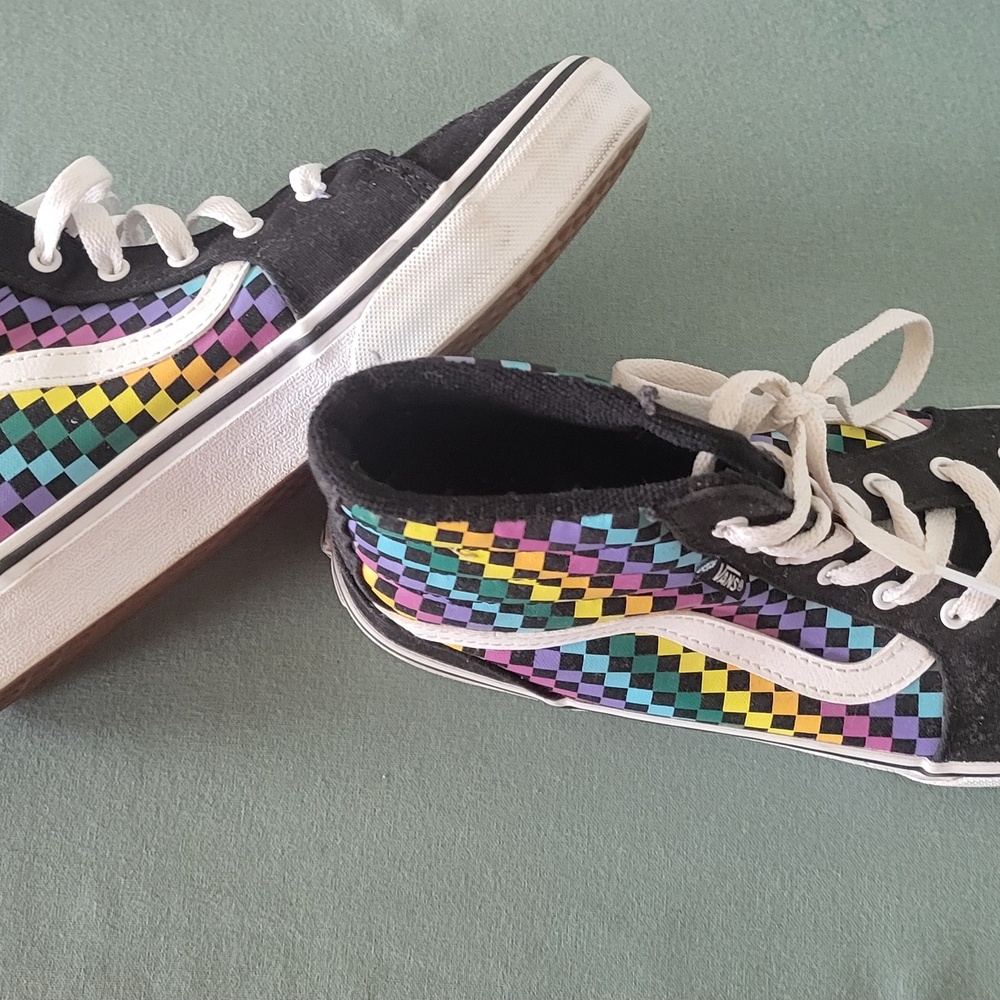 Vans Black and White Old Skool Sneakers